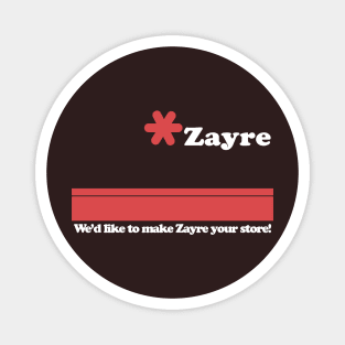 Zayre Department Store Magnet